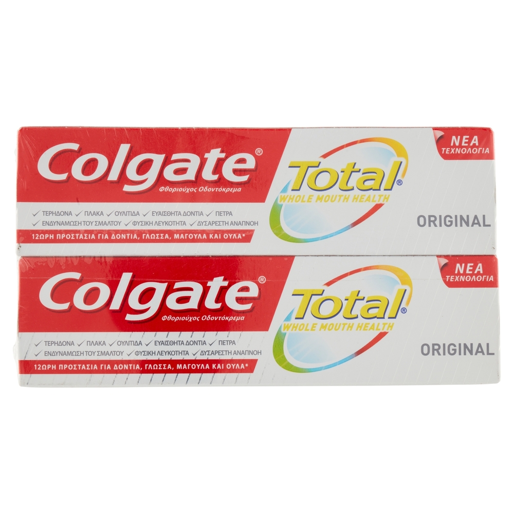 Colgate Total Original Dentifricio 2 x 75 ml